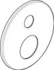 IS-Rosette-fuer-Badearmatur-d163mm-Chrom-A861203AA gallery number 1